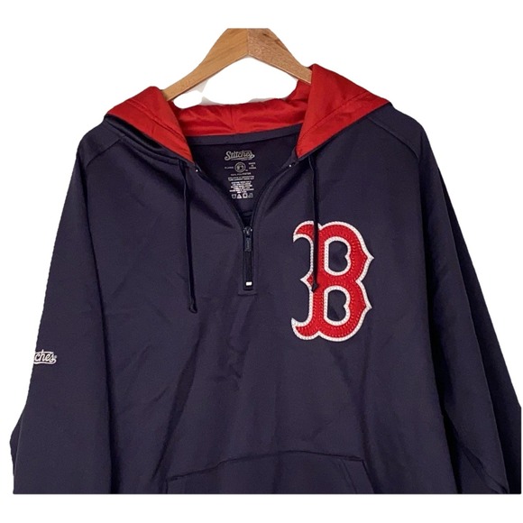 *NEW WITH TAGS!* Stitches Boston Red Sox Full Zip Hoodie xL - Picture 2 of 8